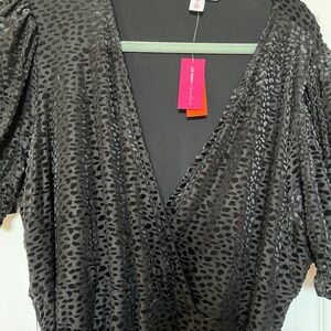 Roxy Earle / Joe Fresh collaboration.  Black Dress. Size 1x